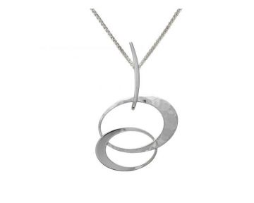 Entwined Elegance Pendant 18" - Metal Choices