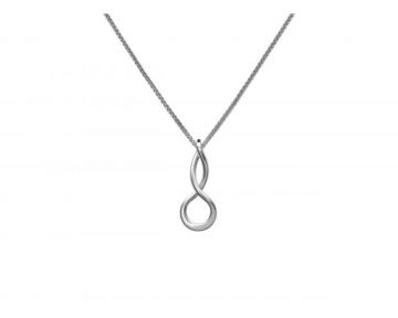 Infinity Pendant - Size & Metal Choices