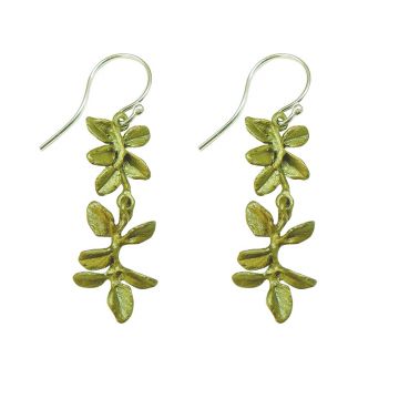 Petite Herb Thyme Wire Earring
