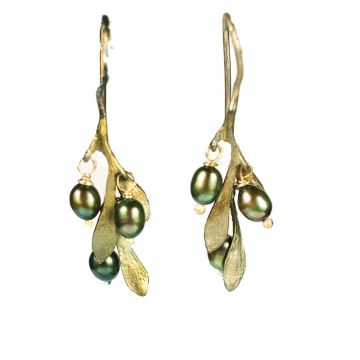 Olive Dangles Drop Earrings