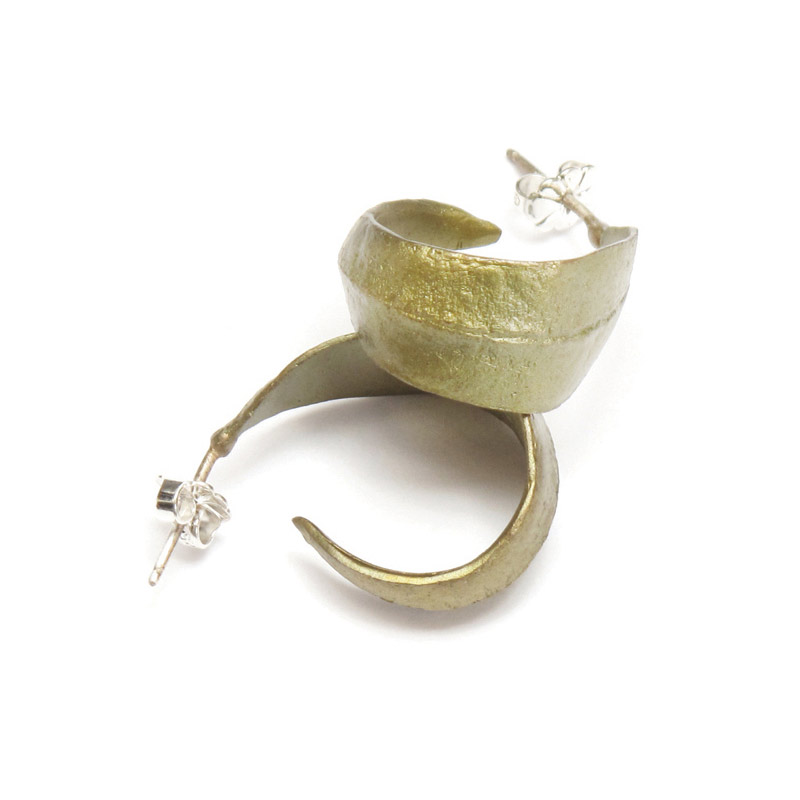Hoop Earrings Eucalyptus Beacon Ellis Rowan - Moe Moe Design main image 1