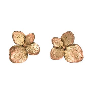 Hydrangea Blossom Stud Earrings