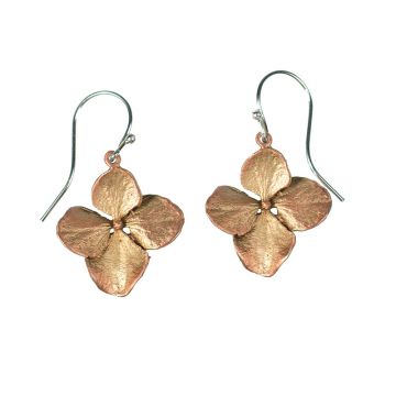 Hydrangea Blossom Drop Earrings