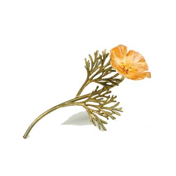 California Poppy Pin