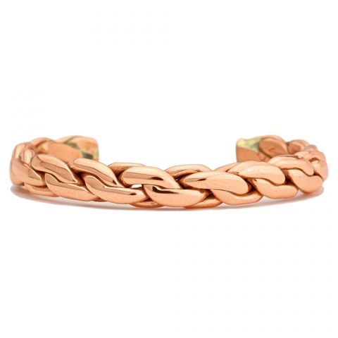 Amazon.com: Roger Enterprises Men's 9 Inch Copper Link Bracelet Thick and  Wide Curb Chain Made in USA: Other Products: Clothing, Shoes & Jewelry