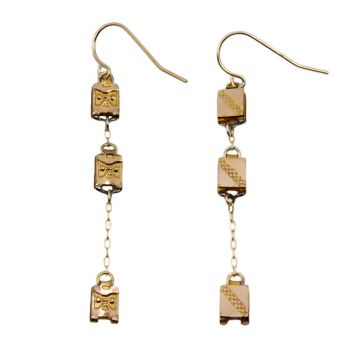 Intaglio Drop Earrings