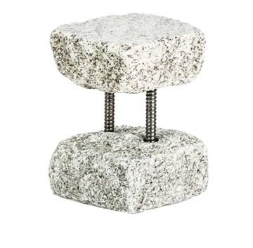 Grey Dispenser Stand 8" with Two Posts