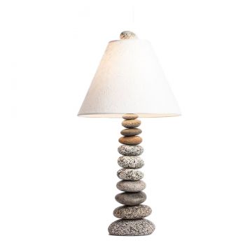 Stacked Rock Table Lamp