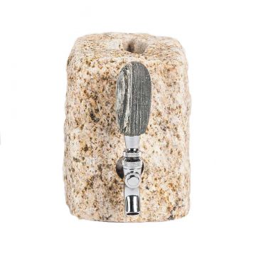 Tan Stone Beverage Dispenser