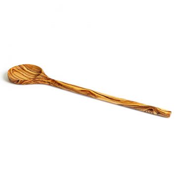 14" Round Olive Wood Spoon