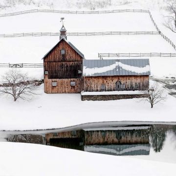 Barn Reflection