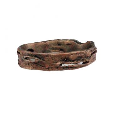 Birch Bark Narrow Ring