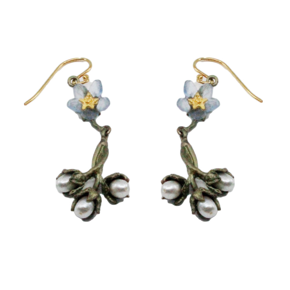 Forget Me Not Drop Earrings