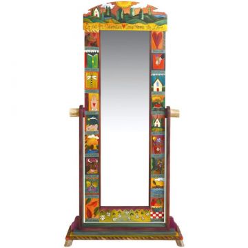 Come Home For Love Floor-Standing Wardrobe Mirror
