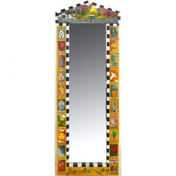 Sticks Seasonal Hanging Wardrobe Mirror