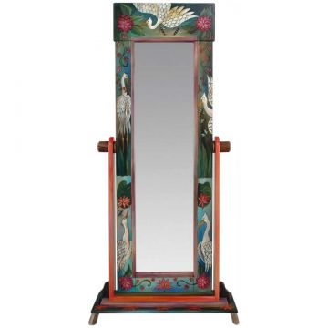 Birds & Bees Standing Wardrobe Mirror