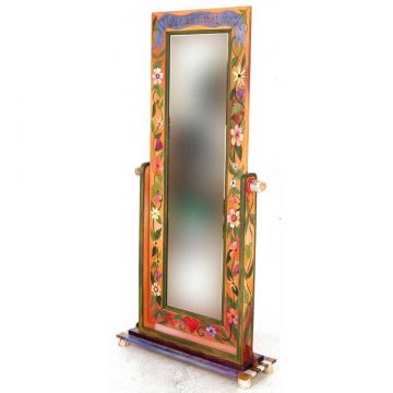 Sticks Make Each Moment Count Standing Wardrobe Mirror