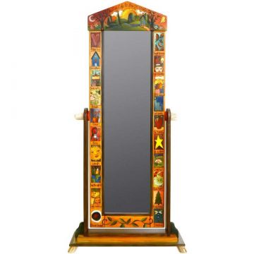 Sticks Live Life To The Fullest Seasonal Standing Wardrobe Mirror