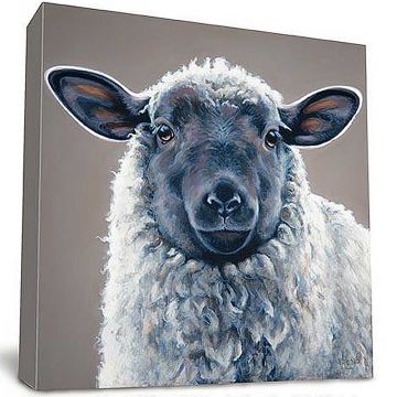 Chloe Sheep Canvas Print