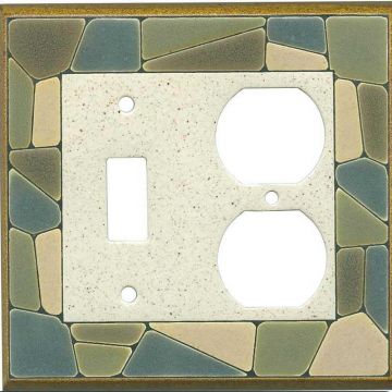 Mosaic Border Switch Plate