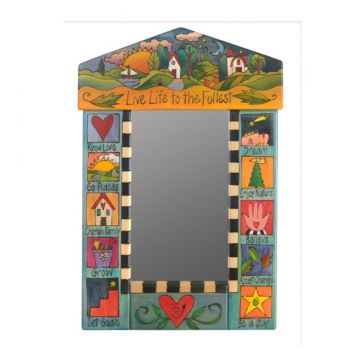 Live Life to the Fullest Small Mirror
