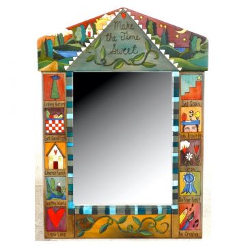 Sticks Make the Time Sweet Medium Mirror