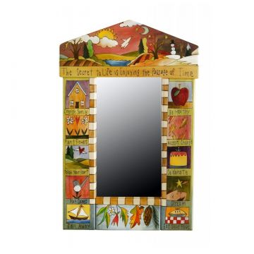 Sticks Passage of Time Small Mirror