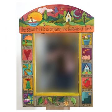 Sticks Passage of Time Sunset Mirror