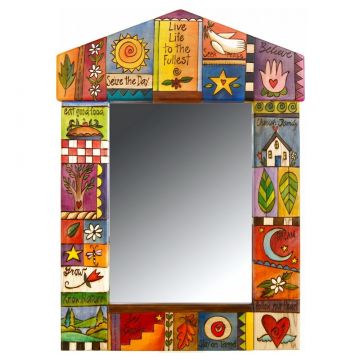 Sticks Seize the Day Icon Medium Mirror