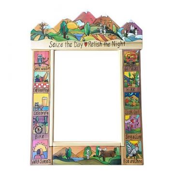 Sticks Seize the Day Mountain Medium Mirror