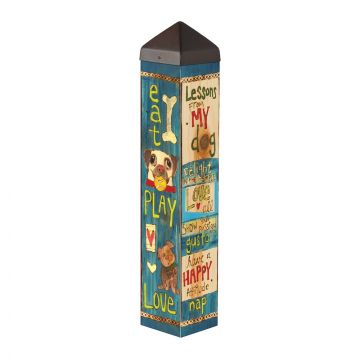 Lessons from my Dog Art Pole 20"