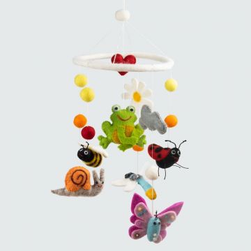 Garden Friends Baby Mobile