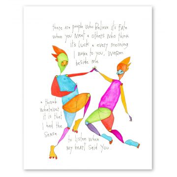 Heart Sense Art Print
