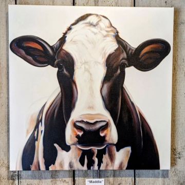 Maddie - White Series 30"x30" Canvas