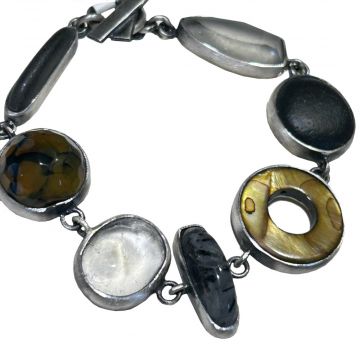 Quartz & Agate Bracelet