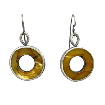 Tiger's Eye Agate Earrings