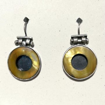 Tiger's Eye Agate Earrings
