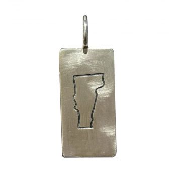Vermont State Outline Charm