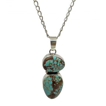 Turquoise Double Pendant