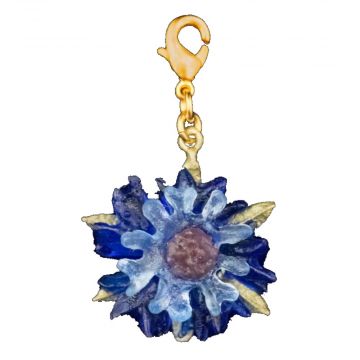 Blue Cornflower Charm
