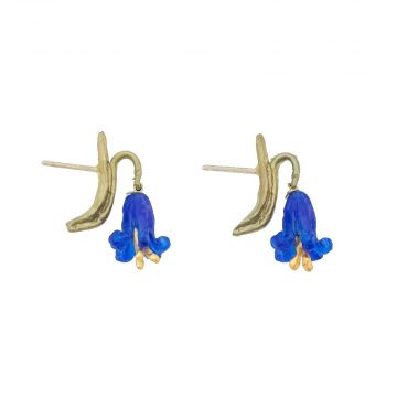English Bluebell Post Earrings