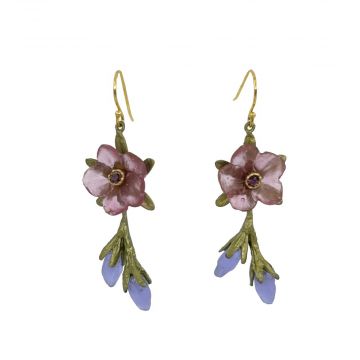 French Bouquet Bud Dangle Earrings