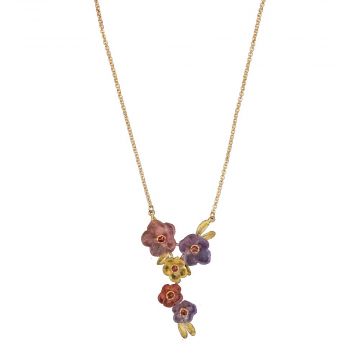 French Bouquet Y Necklace