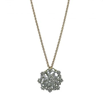 Queen Anne's Lace Statement Necklace