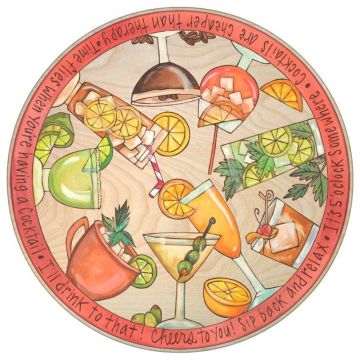 Happy Hour Lazy Susan