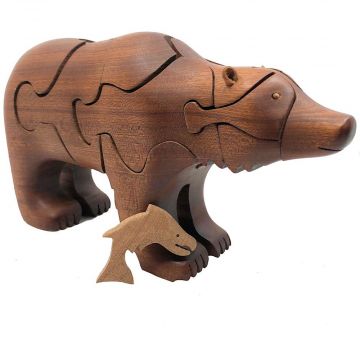 Bear Catching Fish Puzzle