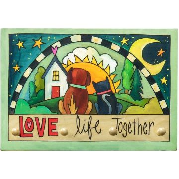 Best Friends Key Ring