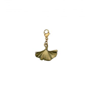 Ginkgo Leaf Charm