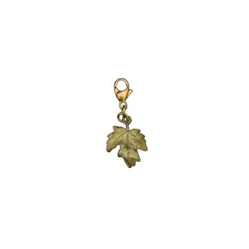 Maple Leaf Charm