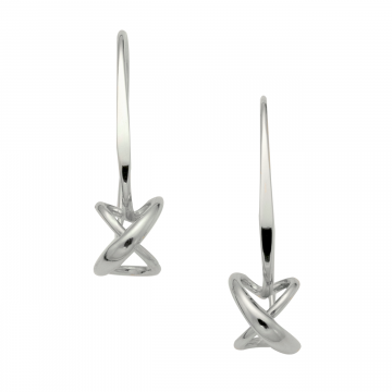 Dangling Secret Heart Earring- Metal Choices